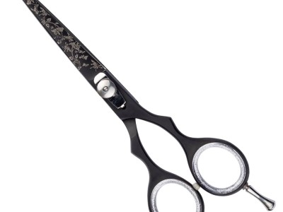 New Arrival Professional Stainless Steel Beauty Barber Scissors with Sharp Blade Rubber Handle-Rightpicture1